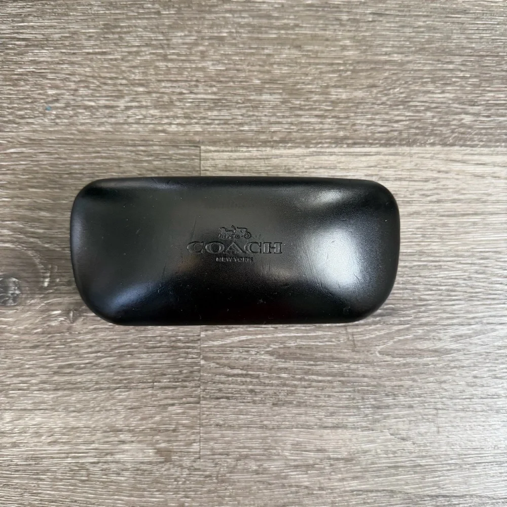 Coach Black Eyeglasses Case
